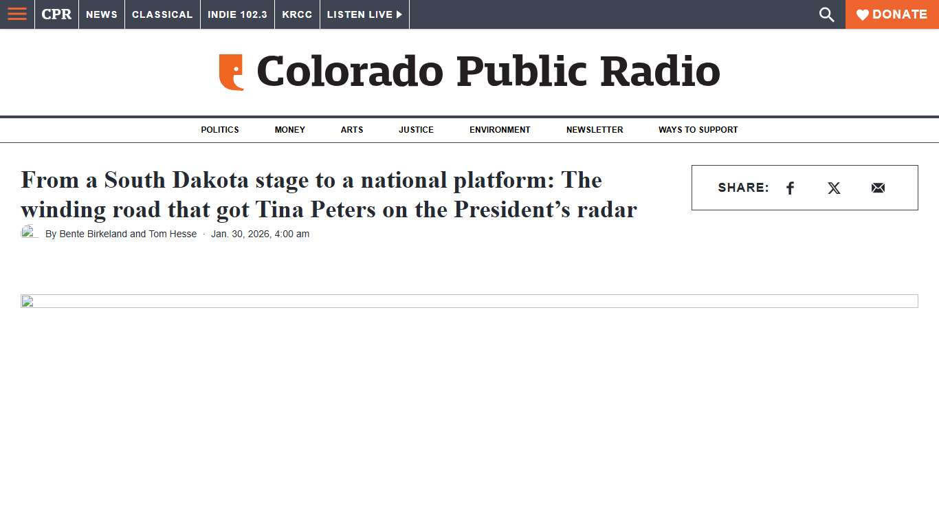 Tina Peters case: Timeline of President Trump's involvement